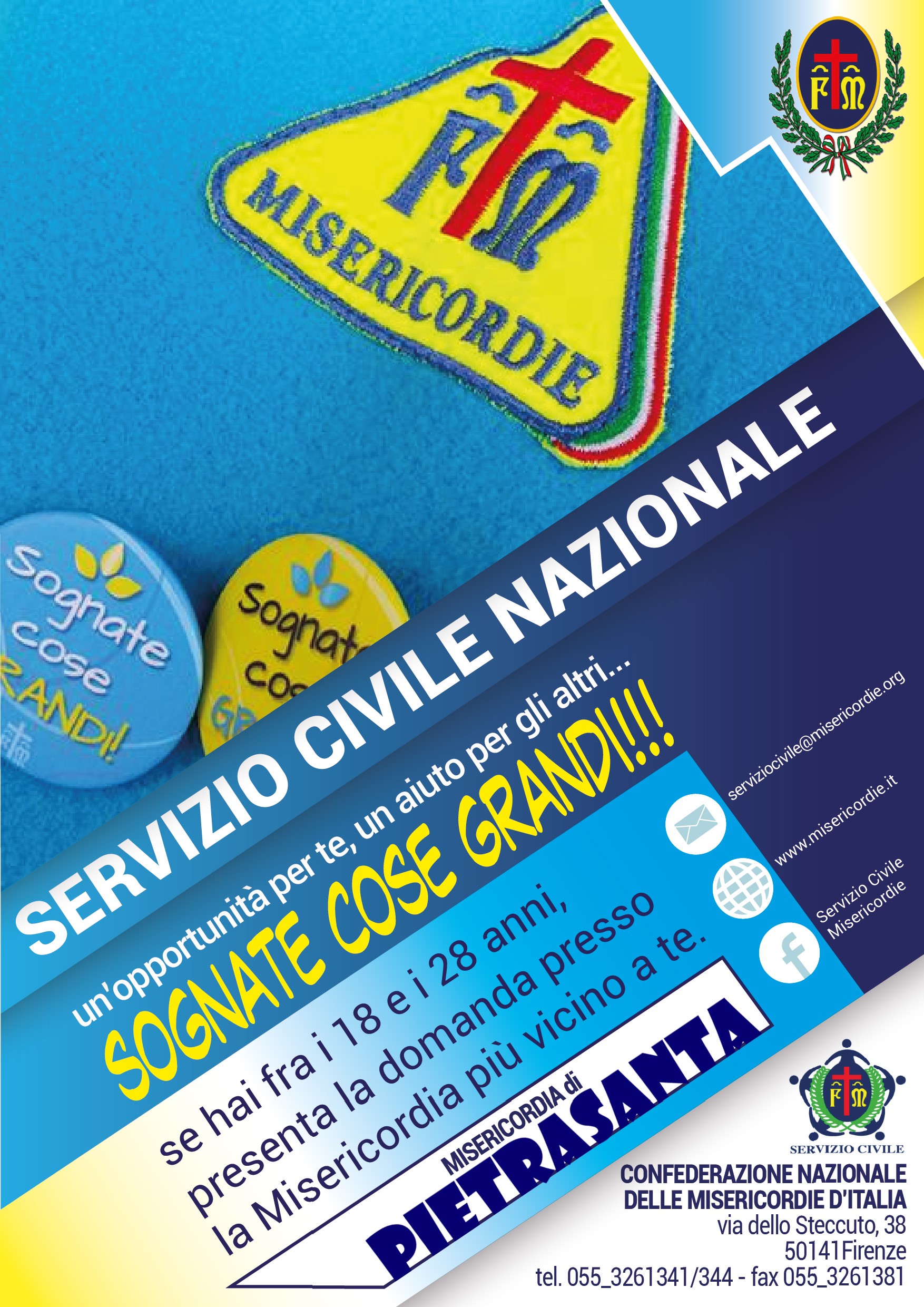 Servizio Civile Misericordia Pietrasanta 2018